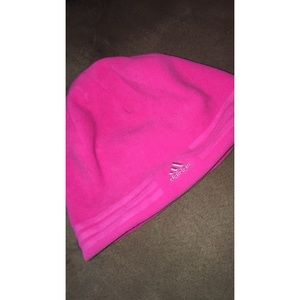 Pink adidas hat